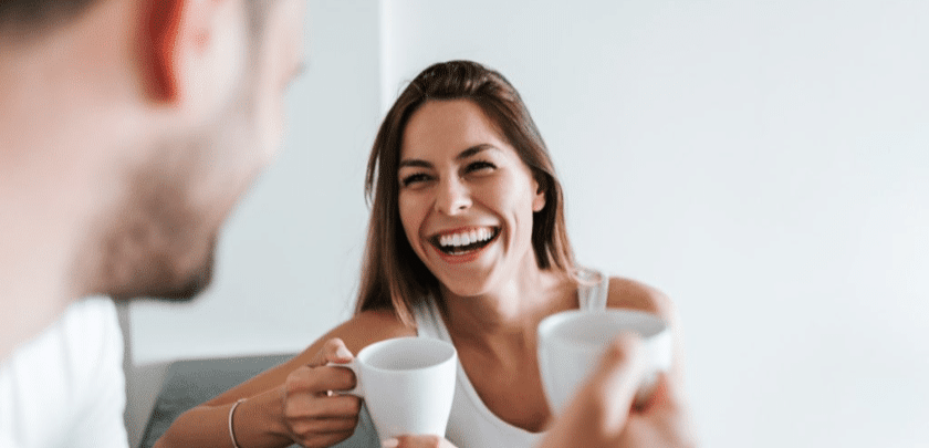 CAN ENJOY COFFEE WHEN WEARING INVISALIGN