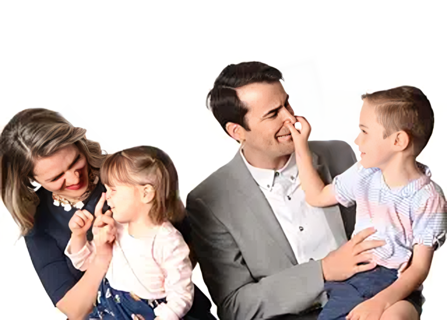 happy parents with kids dentistry Phoenix AZ