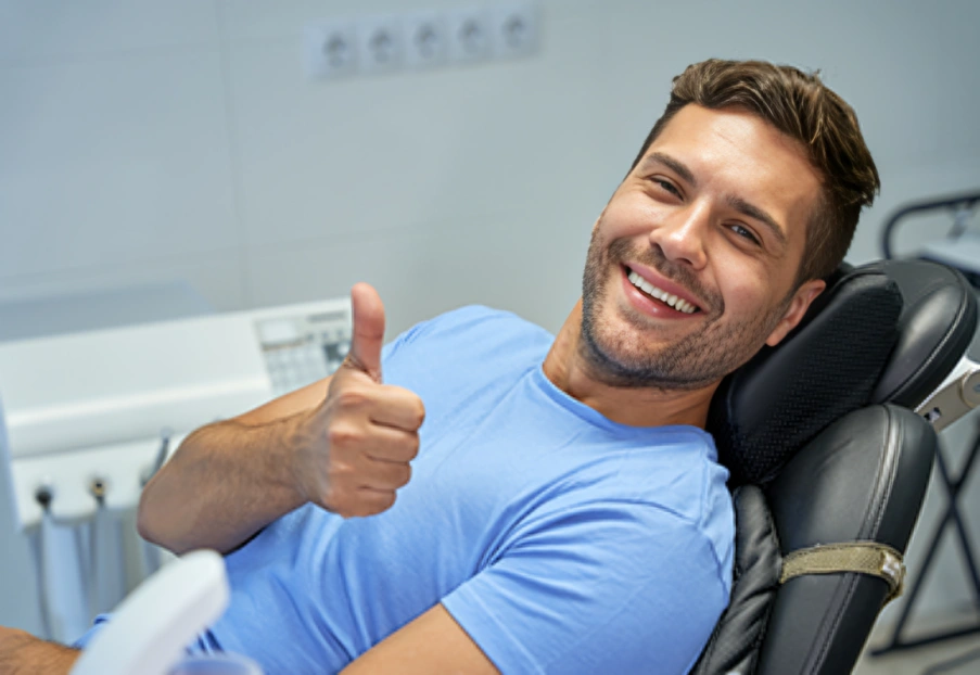 treatment with laser therapy