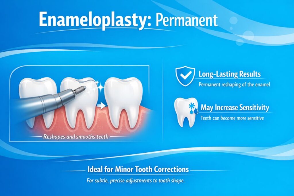 Enameloplasty: Permanent